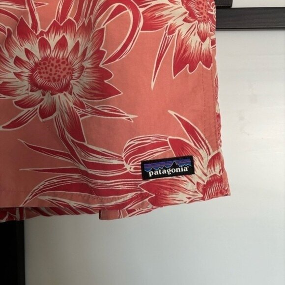 Patagonia Baggies Swim Trunks In Cereus Flower: Peak Pink. Men’s Large - Picture 11 of 12